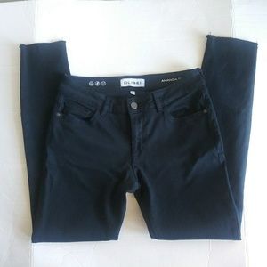DL1961 Amanda ankle black jeans